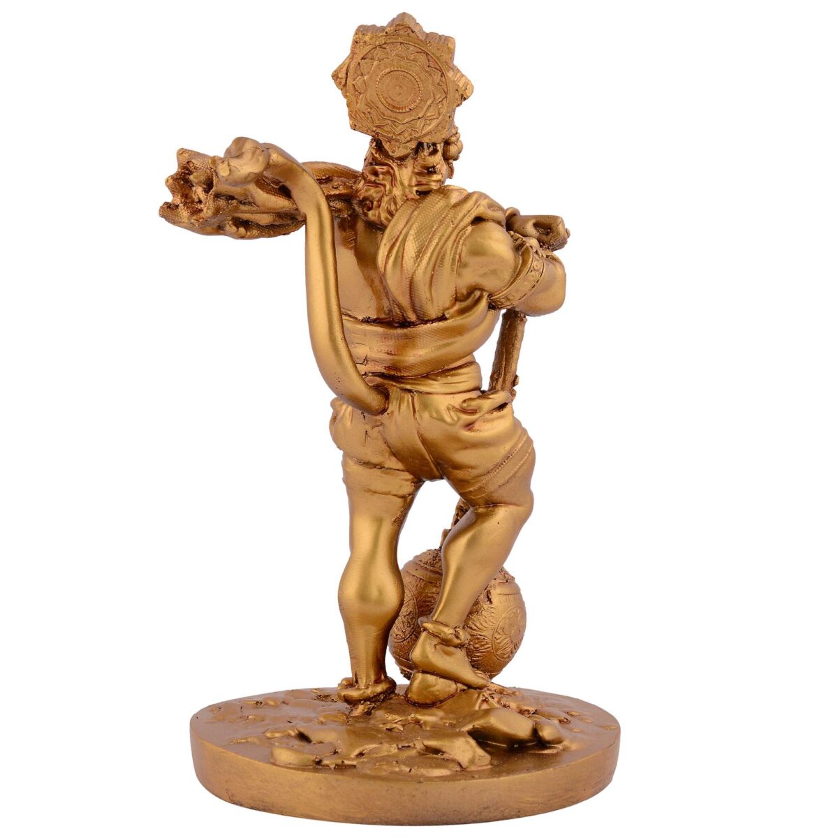 Bahubali Hanuman Ji Murti for Car Dashboard Home Decor Pooja Room Office Table Wall Bajrangbali Idol Statue Showpiece Decoration Gift Items - Image 3