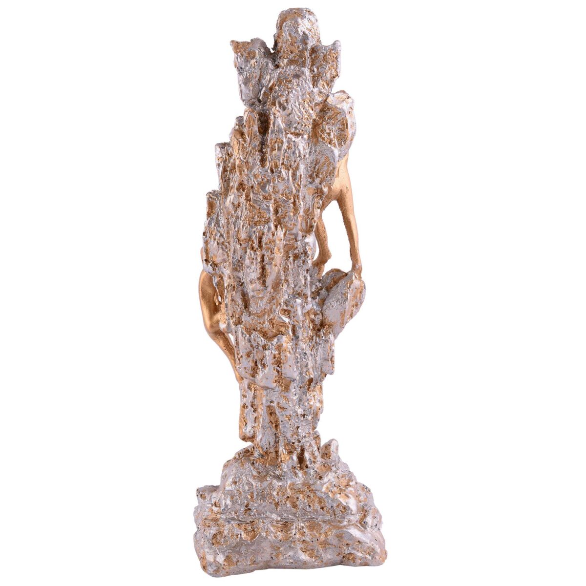 Men Sitting on Ball Showpiece for Home Decor Showpiece, Atlas Sculpture for Office Table Décor multicolour - Image 3