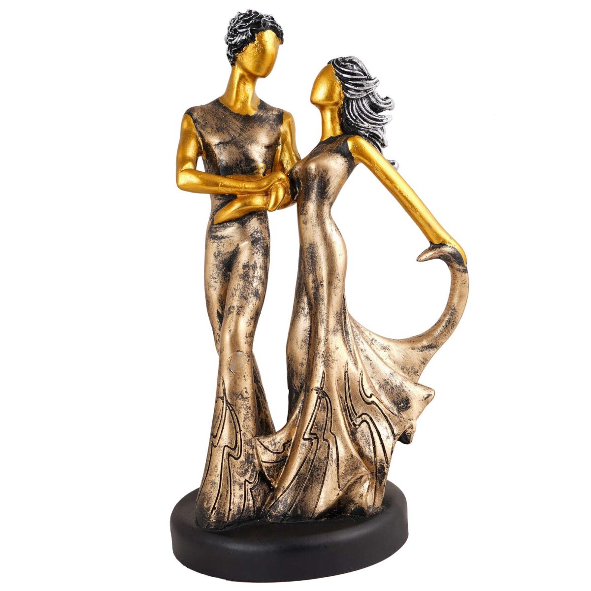 Great Valentine's Day Gift For Girl & Boys symbolizes true love, Romantic Gift Showpieces Golden - Image 4